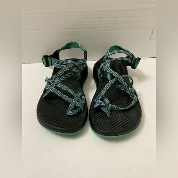 Chaco ZX2 Yampa River Vibram Women’s Blue/Green Strappy Athletic Sandals Size 7 - Picture 2 of 7